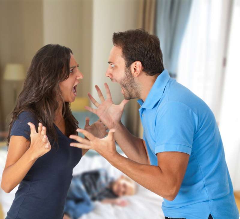 litigio tra moglie e marito