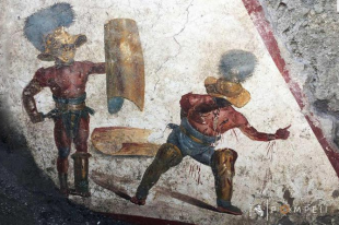 pompei gladiatori combattenti