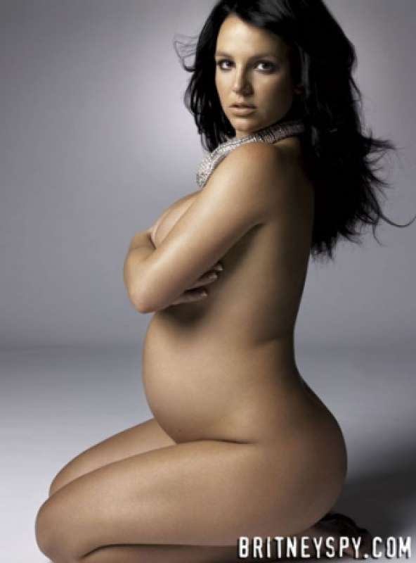 pregnant nude britney spears