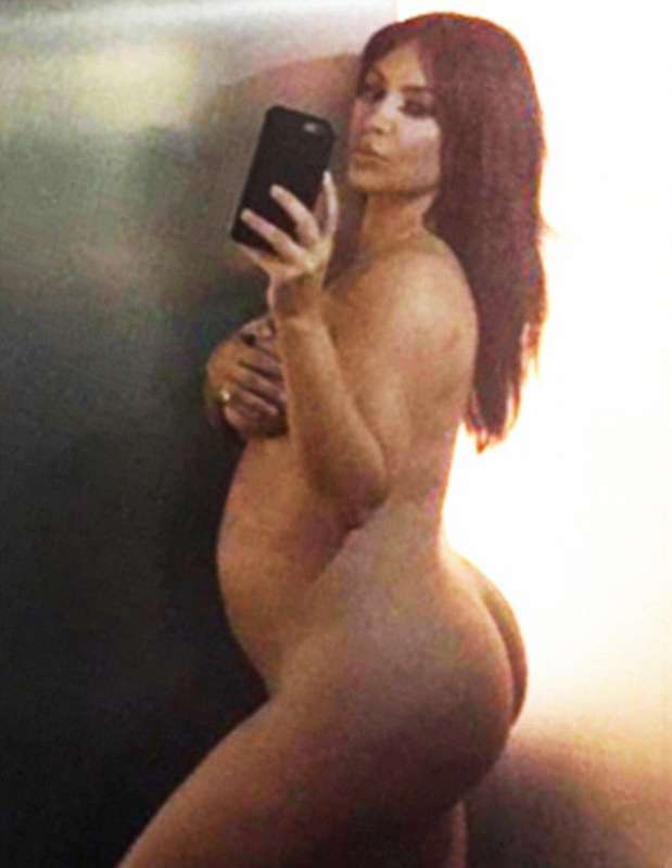 Pregnant nude selfie kim kardashian - Dago fotogallery