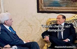 Mattarella Quirinale Osho Berlusconi