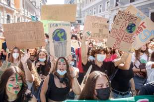 protesta ambientalista a roma 1