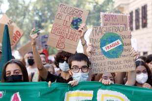protesta ambientalista a roma 18