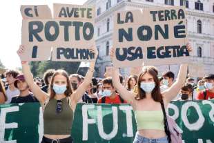 protesta ambientalista a roma 21