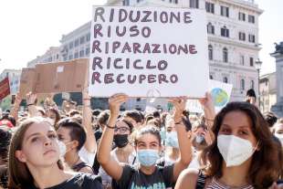 protesta ambientalista a roma 8