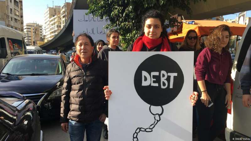proteste in libano per la crisi economica 4