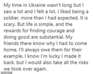 conor kennedy rivela di essere andato a combattere in ucraina 2
