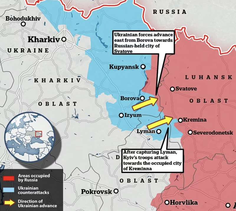 controffensiva ucraina nella regione di kherson 1