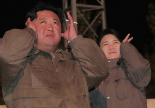 Kim Jong-un e la moglie