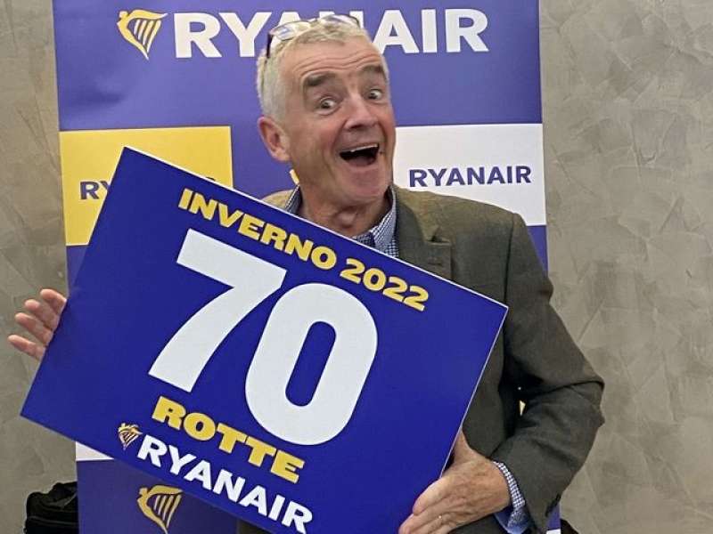 MICHAEL O LEARY ROTTE RYANAIR