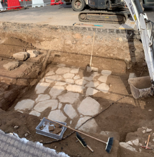resti archeologici piazza pitagora roma
