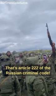 video di militari russi che protestano 4