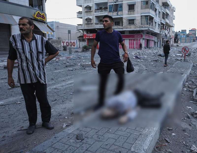 bombardamenti israeliani a gaza foto di motaz azaiza 1