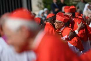 concistoro per la creazione di 21 nuovi cardinali 2
