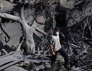 distruzione a gaza dopo gli attacchi israeliani 5