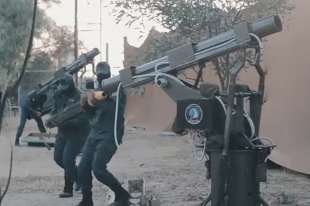 i video dei terroristi di hamas che lanciano razzi