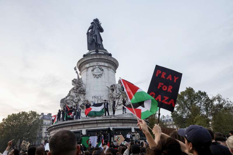 manifestazione pro palestina a parigi 10