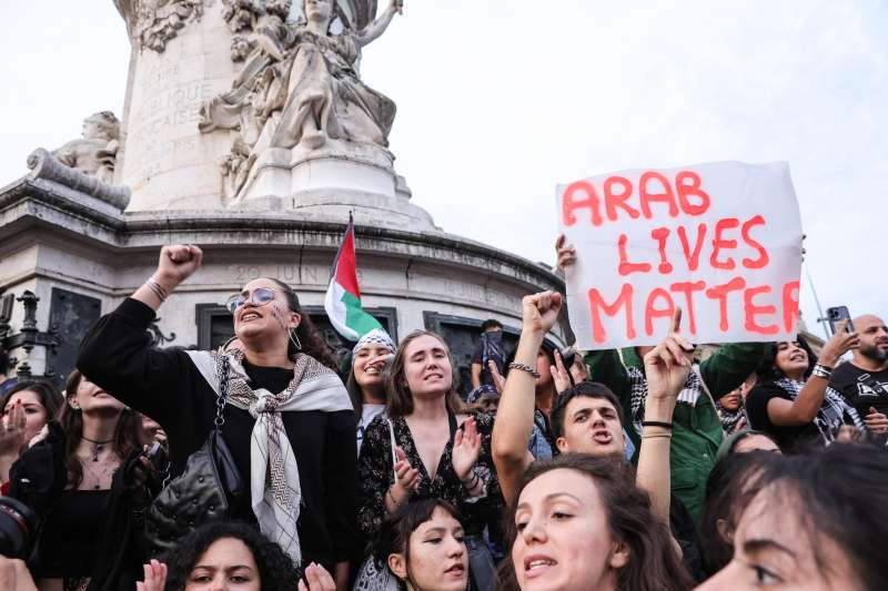 manifestazione pro palestina a parigi 9