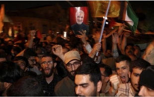 proteste in iran contro israele