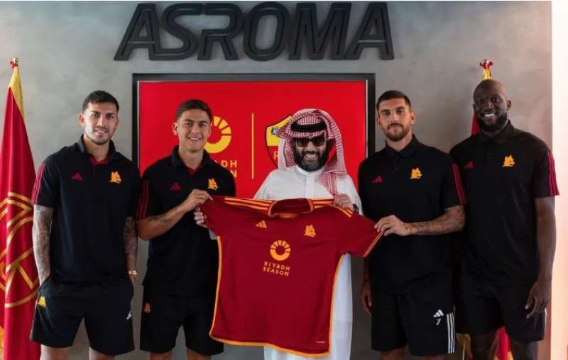 roma sponsorizzazione arabia saudita - riyadh season