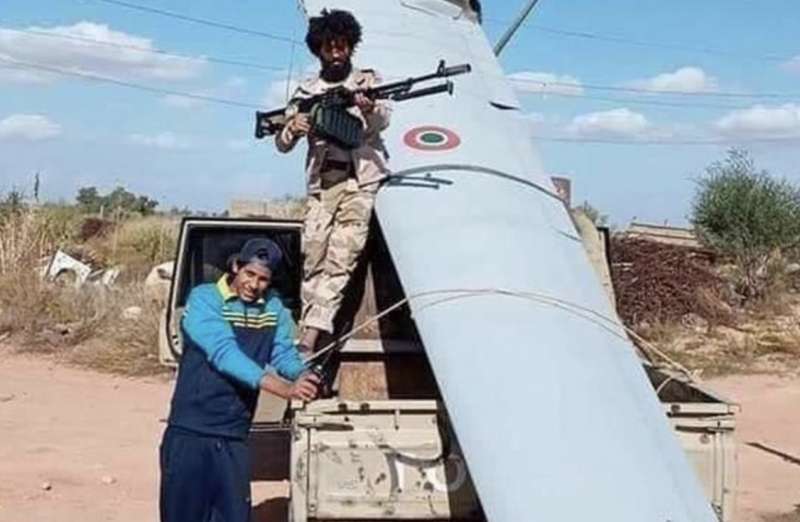 DRONE ITALIANO ABBATTUTO IN LIBIA