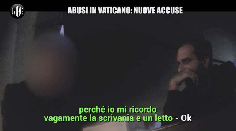 il servizio delle iene sugli abusi ai chierichetti del papa in vaticano 9