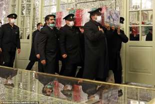 funerale di moshen fakhrizadeh a teheran 1
