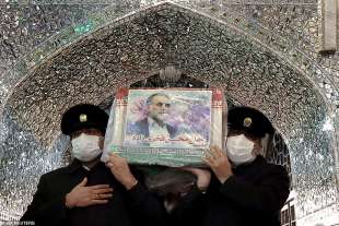 funerale di moshen fakhrizadeh a teheran 5