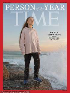 greta thunberg person of the year time