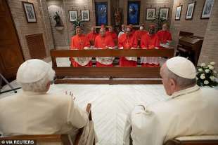 i nuovi cardinali incontrano ratzinger 1