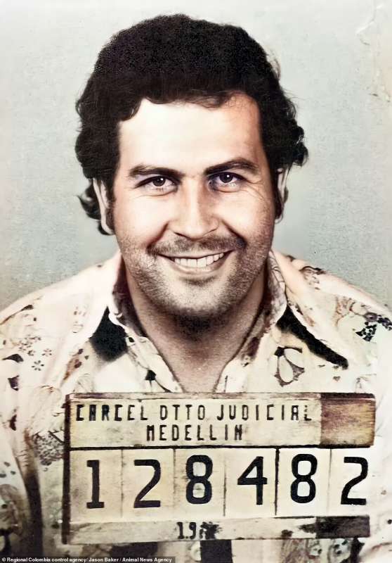 pablo escobar, cocaina, 1977
