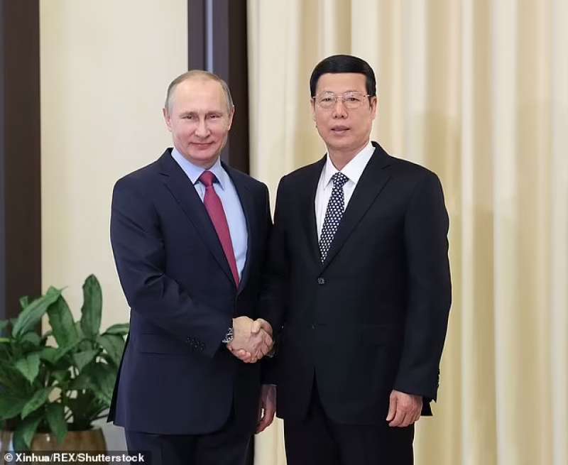 Zhang Gaoli con Putin