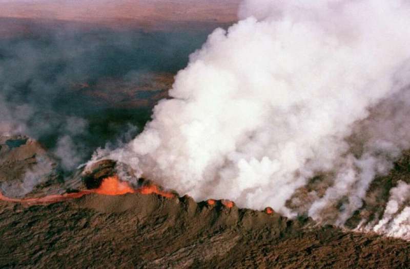 eruzione mauna loa alle hawaii 1