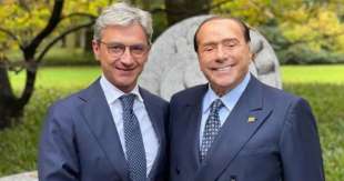Giuseppe Mangialavori e Silvio Berlusconi