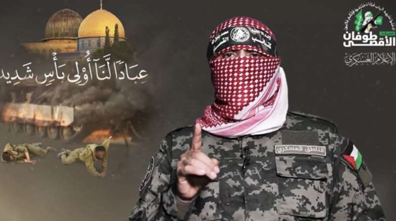 Abu Obeida, il portavoce delle Brigate al-Qassam di Hamas