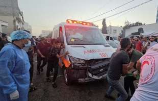 ambulanze palestinesi distrutte da israele 3
