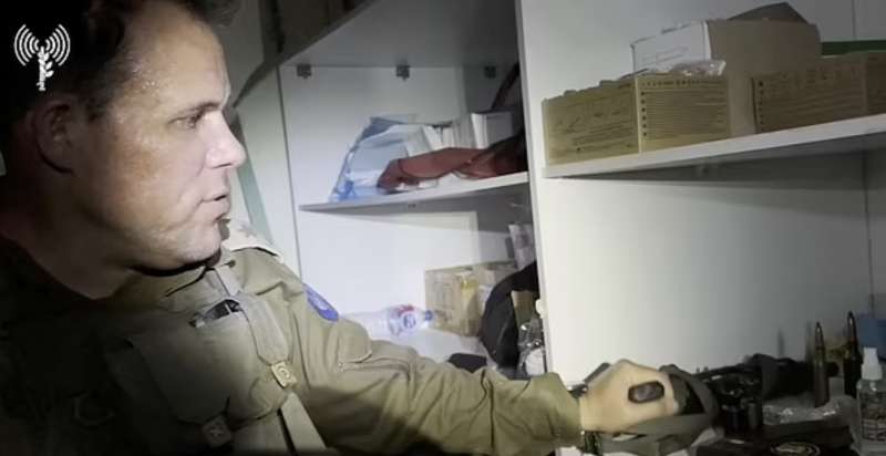 armi trovate nell ospedale al shifa a gaza