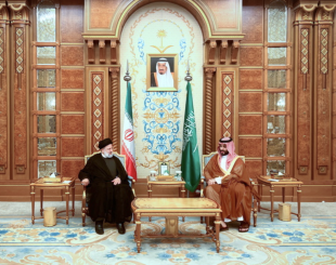 Ebrahim Raisi e Mohammed bin Salman