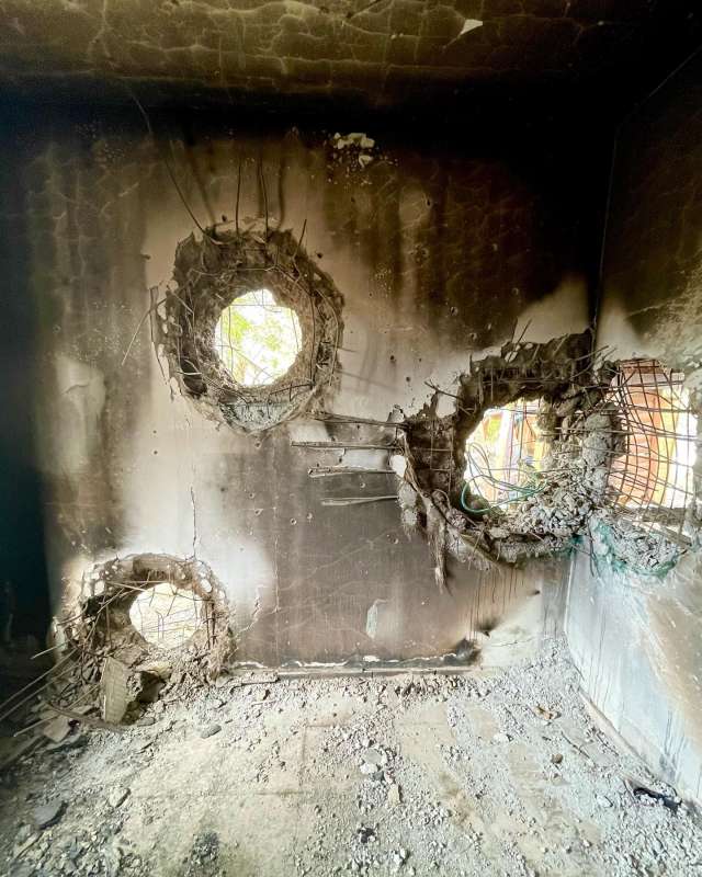 il kibbutz di be’eri, assaltato il 7 ottobre da hamas foto di micol flammini 2