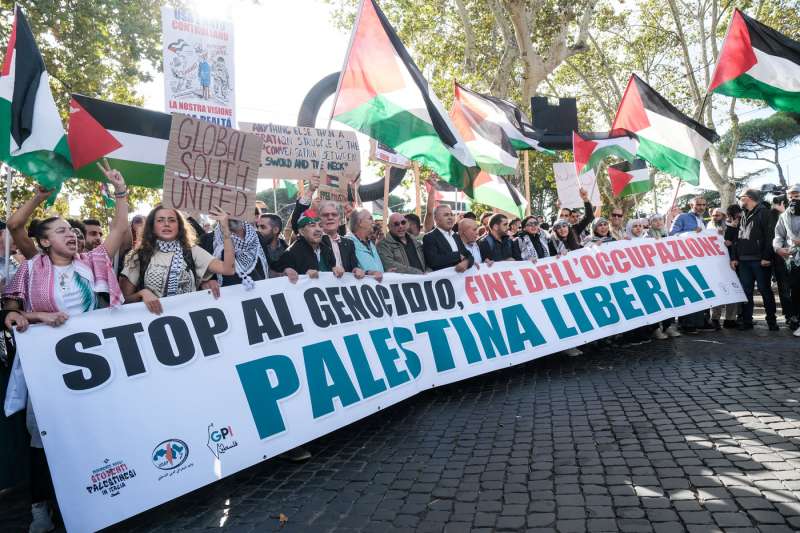 manifestazione nazionale per la palestina roma 3