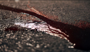 sangue sull asfalto