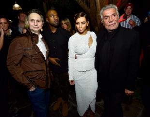 jason binn kanye west kim kardashian and designer roberto cavalli attended dujour magazines event to honor artist marc quinn at the delano hotel
