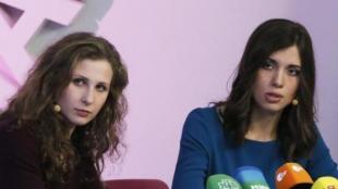 Maria Alyokhina e Nadezhda Tolokonnikova