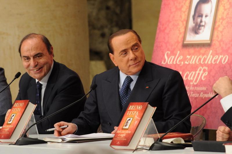 Vespa e Berlusconi