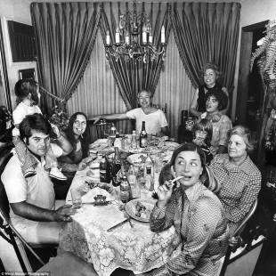 la famiglia meisler a capodanno 1974