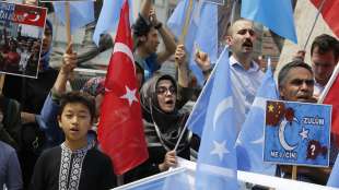 proteste per gli uiguri