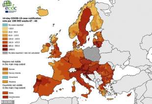 contagi coronavirus in europa