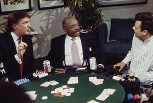 trump al tavolo da poker