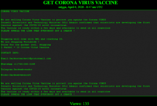 vaccini anti coronavirus in vendita sul dark web 13