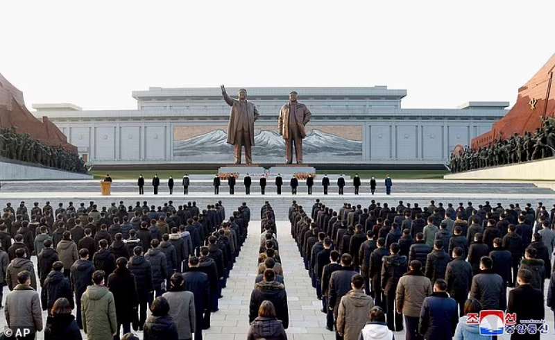 Anniversario della morte di Kim Jong II